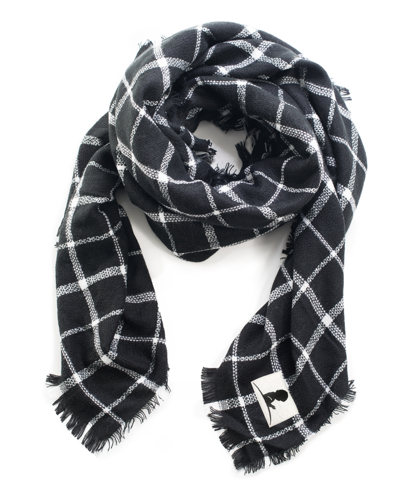 Plaid Blanket Scarf